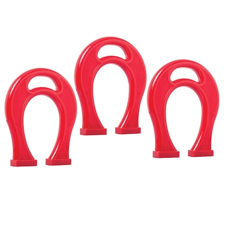 Dowling Magnets 8" Giant Horseshoe Magnet, PK3 HS01
